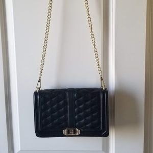 Authentic Rebecca Minkoff Quilted Love crossbody